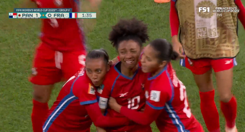 A 2023 FIFA Women's World Cup goal from Panama's Marta Cox.